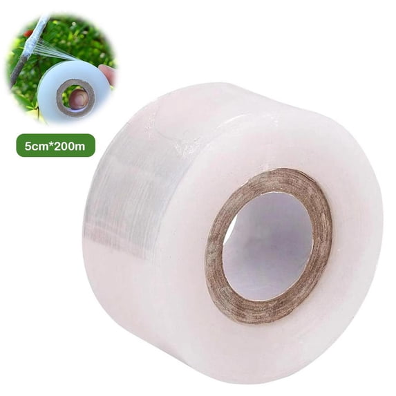 Grafting Tape for Fruit Trees,218 yards Long,Self-Adhesive & Elastic,Ideal for Grafting,Peach,Walnut & More-Gardening Tools White