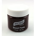 thumbnail image 1 of 1oz BLOOD PASTE flesh wound professional fake graftobian stage zombie makeup, 1 of 2