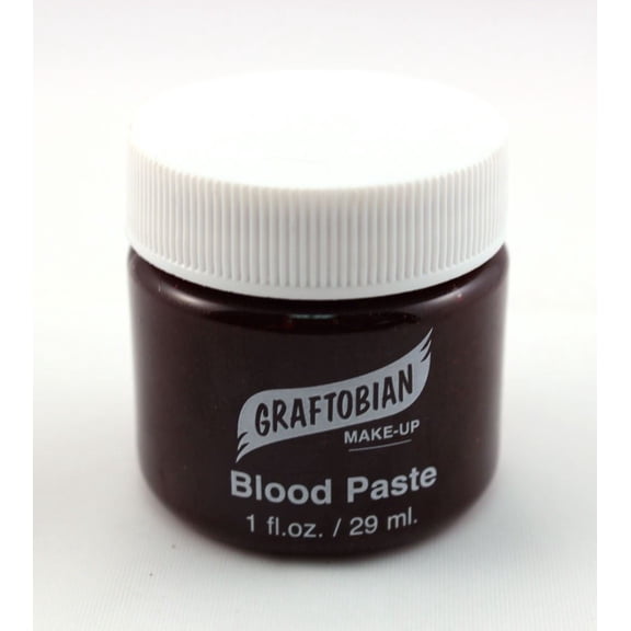 1oz BLOOD PASTE flesh wound professional fake graftobian stage zombie makeup