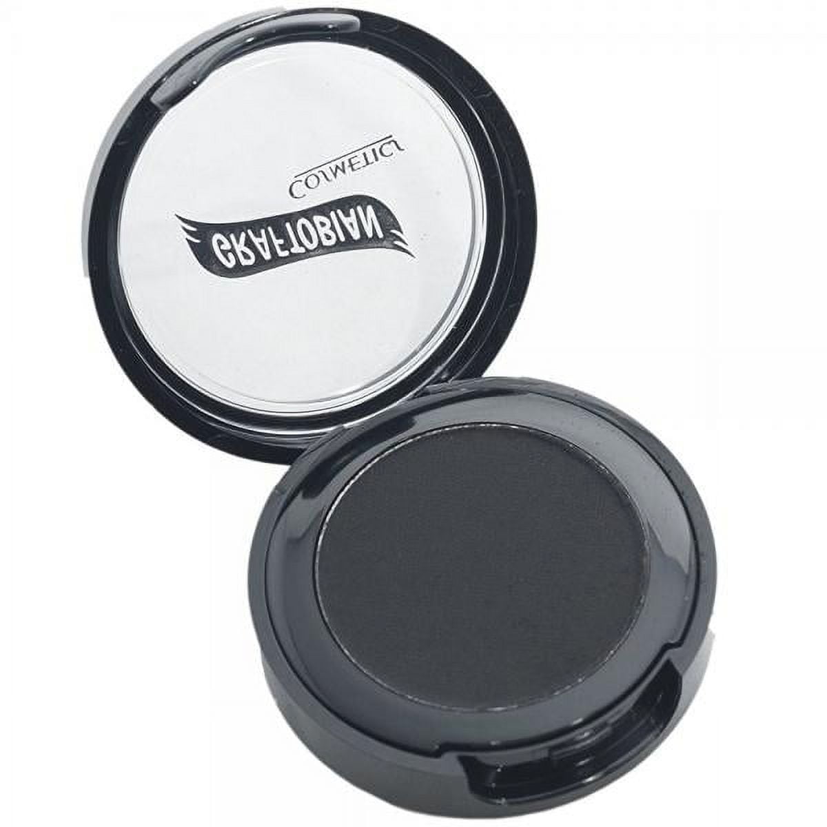 Graftobian Cake Eye Liner, Ultra HD Compacts .11 oz. Professional Size - Jet Black