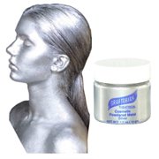 Graftobian Powdered Metal, Silver, 0.5 oz