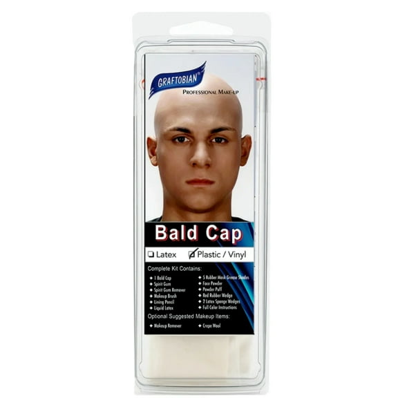 Graftobian Premium Plastic/Vinyl Bald Cap