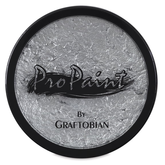 Graftobian Pro Paint Face and Body Paint - Silver Sterling, 30 ml
