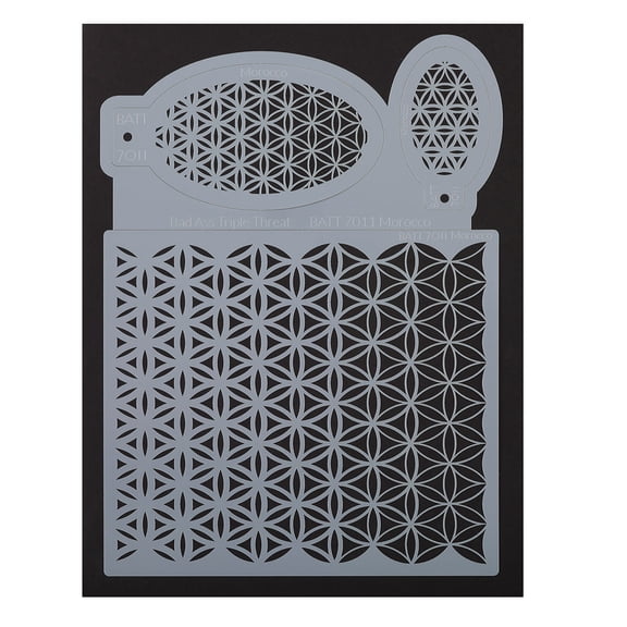 Graftobian Triple Threat Airbrush Stencil - Morocco