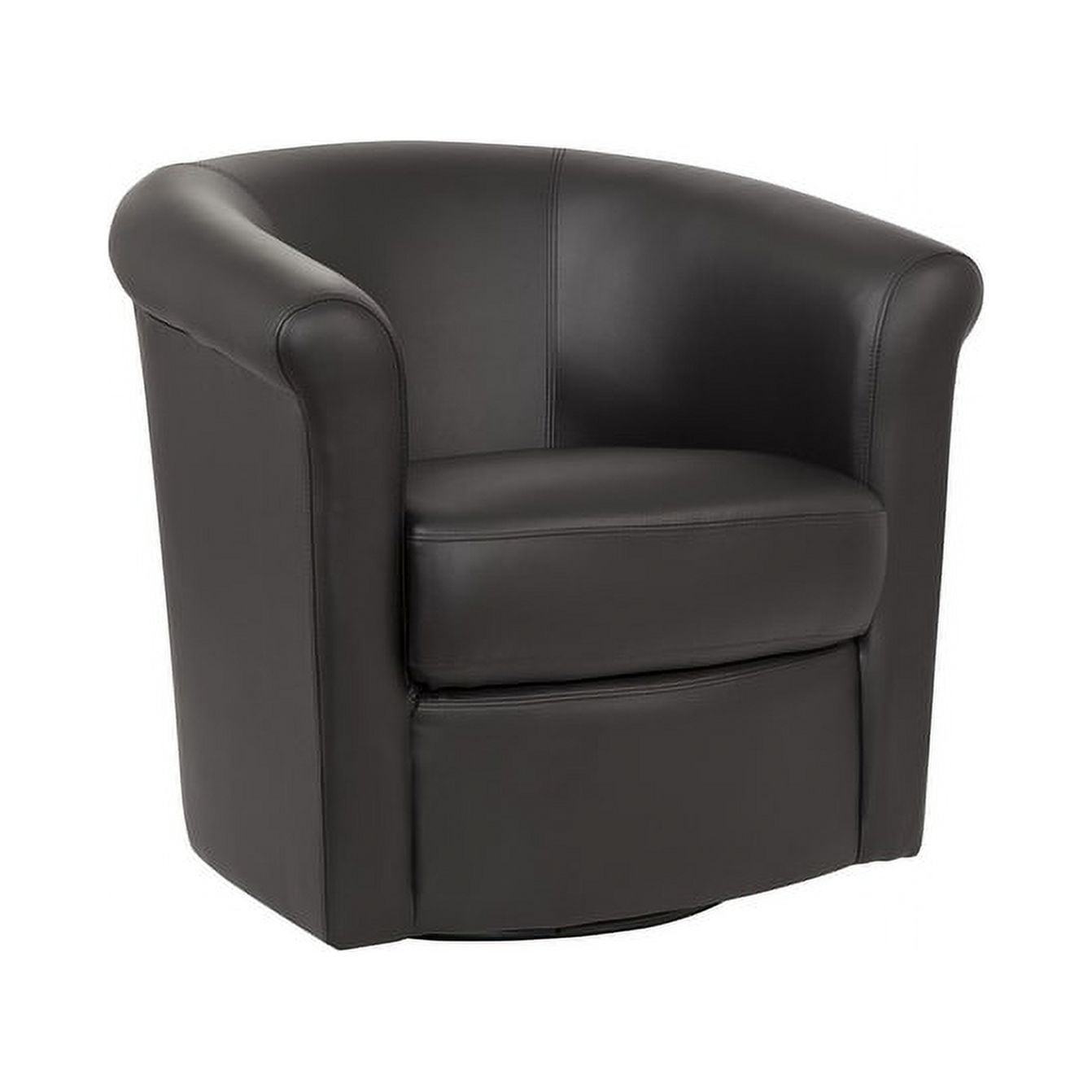 Black swivel tub chair sale