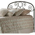 thumbnail image 1 of Grafton Metal Headboard Panel with Prominent Scrollwork and Decorative Castings, Rusty Gold Finish, Full, 1 of 10