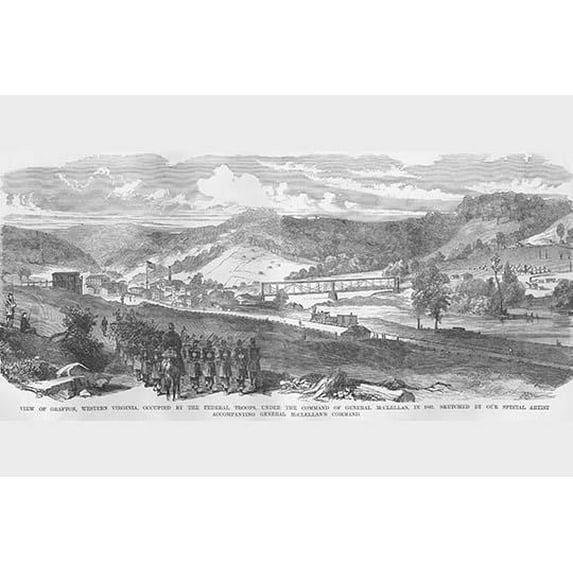 Grafton, West Virginia Occupied-Fine Art Canvas Print (20" x 30")