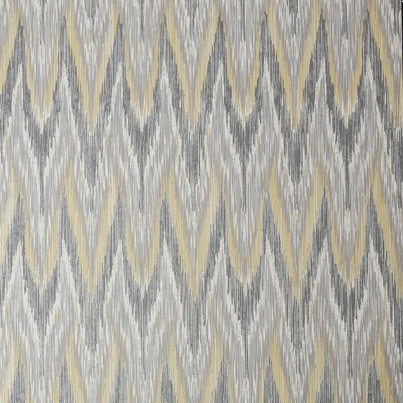 Graham & Brown Homespun Geo Ochre Wallpaper - N/A