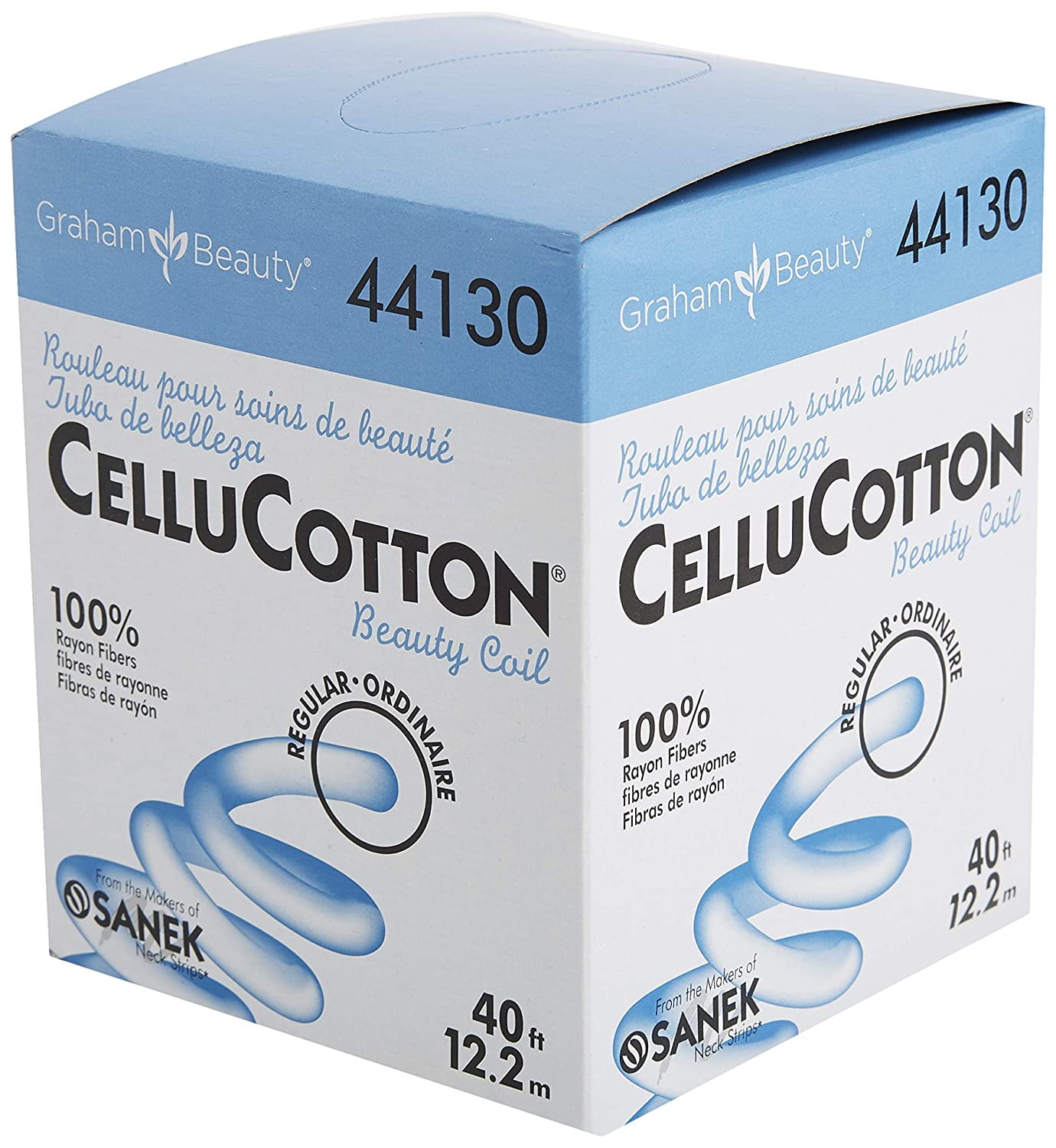 GRAHAM BEAUTY CelluCotton Beauty Coil 100% Rayon Fibers GRAHAM BEAUTY CelluCotton Beauty Coil 100% Rayon Fibers