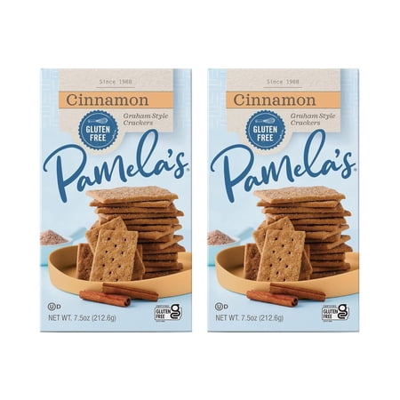 Graham Crackers Cinnamon -- 7.5 oz - 2 pc