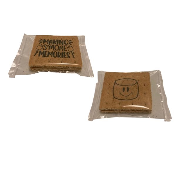 Graham Crackers Individually Wrapped units (24 x 2) design Ready for S'mores or Great