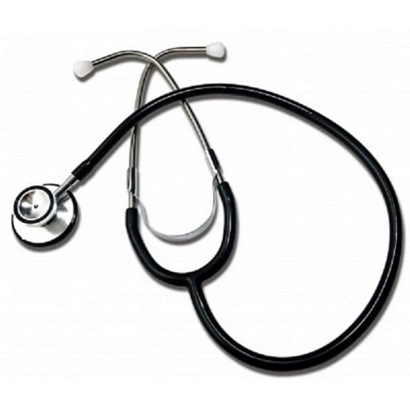 Dual Head Stethoscope, Black, 400BL - 1 Each