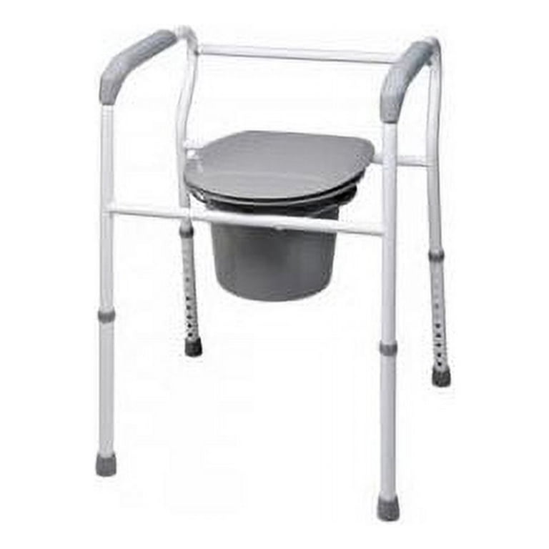 Graham Field 3 in 1 Steel Folding Commode Graham Field 3 in 1 Steel Folding Commode