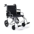 thumbnail image 1 of Graham Field Aluminum 24 Inch Bariatric Transportation Wheelchair, Black, 1 of 9