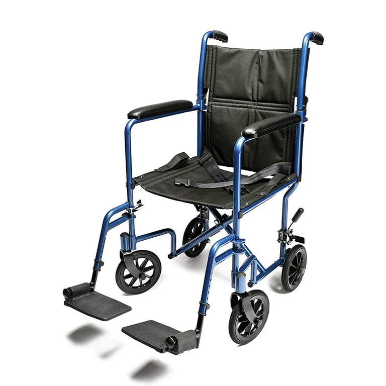 Graham Field Lightweight Aluminum Transport Chair, 17 Graham Field Lightweight Aluminum Transport Chair, 17