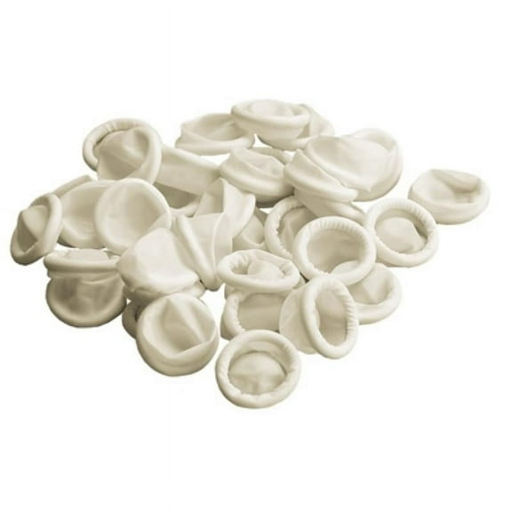 Graham Field Finger Cot Medium 2-3/4 Inch Length Powder Free Latex NonSterile, Box of 144 - 3908 M