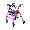 thumbnail image 1 of Graham Field Lumex Walkabout Lite Rollator with Seat & 6 Inch Wheels, Pink, 1 of 10