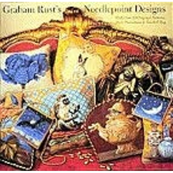 Pre-Owned Graham Rust's Needlepoint Designs: Over 20 Original Patterns, from Pincushion to Seashell Rug, 9780810937833, 0810937832, Hardcover, First Edition edition