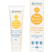 Grahams Natural All Natural Steroid-Free Eczema Moisturizing Baby Cream, 2.64 oz