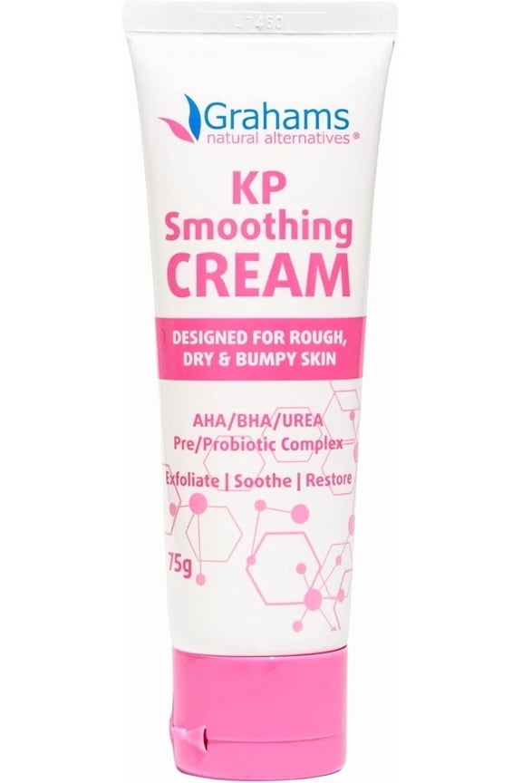 KP Cream | Exfoliate, Restore & Smooth Bumpy Skin & Keratosis Pilaris | All Natural (1 x 75g)