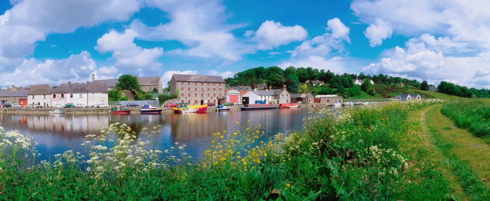 Graignamanagh Co Kilkenny Ireland Canvas Art - The Irish Image Collection Design Pics (33 x 13)
