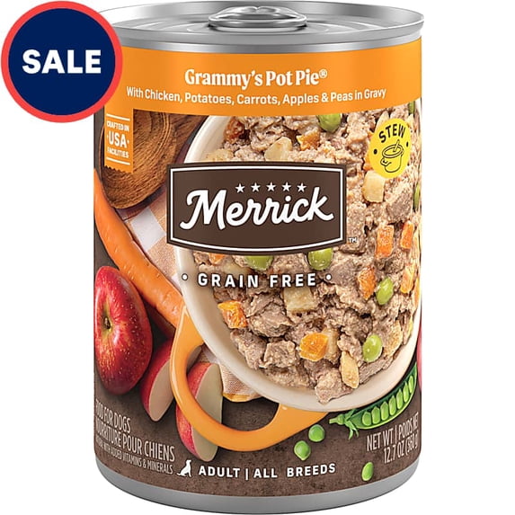Grain Free Grammy's Pot Pie Canned Dog Food 12.7 oz., Case of 12