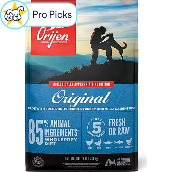 Orijen Grain Free, High Protein Dry Dog Food Original Recipe 31 lbs.