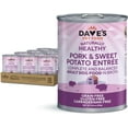 Grain Free Wet Dog Food (Pork & Sweet Potato in Broth), Made in Canada