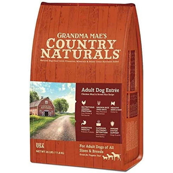 Grain Inclusive Dry Dog Food 4 LB Adult Chicken & Brown Rice