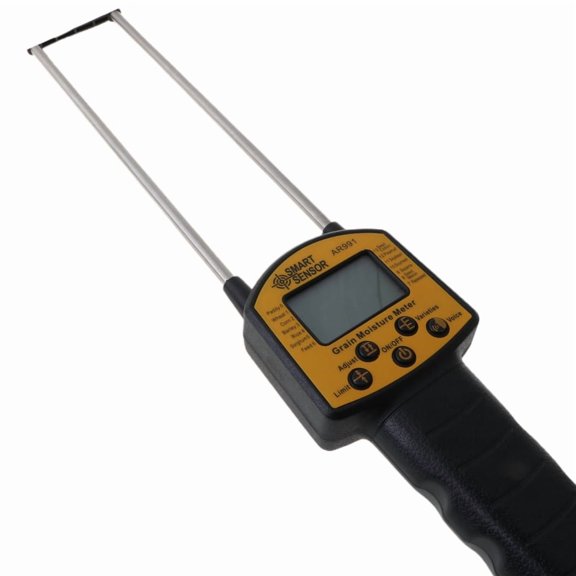 Grain Moisture Meter LCD Digital Display Sensor With Probe For Corn Wheat Rice Bean Wheat Flour Fodder Rapeseed Seed