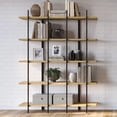 thumbnail image 1 of Grain Wood Furniture Cascais 53" Bookcase in Blonde Oak, 1 of 5
