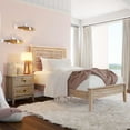 thumbnail image 1 of Grain Wood Furniture Greenport Solid Wood Platform Bed, Twin Size, Brushed Driftwood, 1 of 5