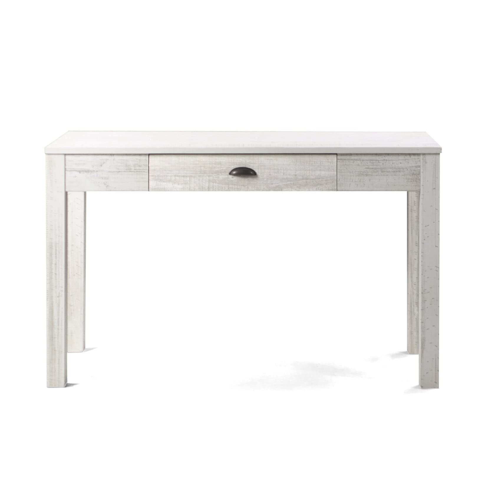 Grain Wood Furniture Montauk Desk/Dressing Table, Rustic Off-White
