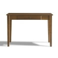thumbnail image 1 of Grain Wood Furniture Shaker 44" Desk/Dressing Table, Walnut, 1 of 5