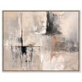 thumbnail image 1 of Grain of Memory Canvas Print Abstract Art by Art Remedy, Silver Frame, 20 x 16, 1 of 6