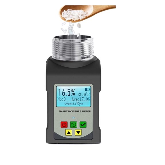 Grains Smart Moisture Meter For 25 Kinds Grains Humidity Tester Corn Wheat Bean Peanut Seed Hygrometer Grain Moisture Meter ,Accurate Measurement