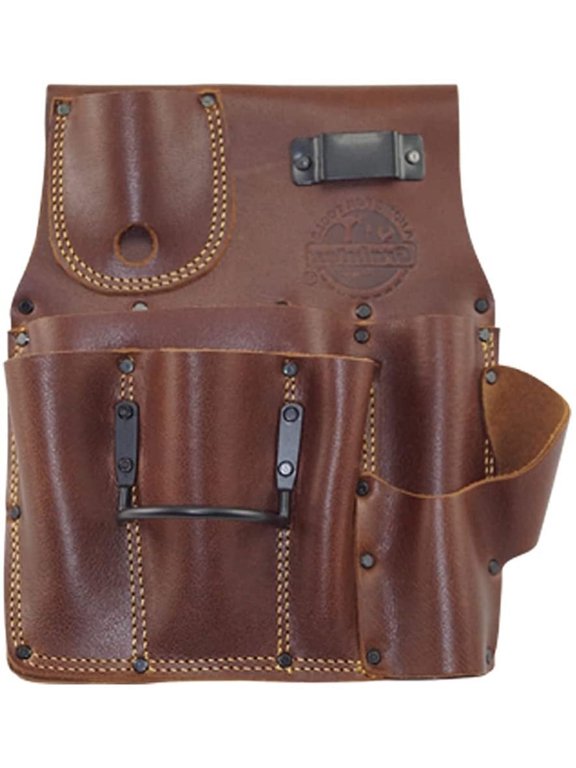 AS2588 Ambassador Series Drywall Pouch Left-Handed Top Grain Leather