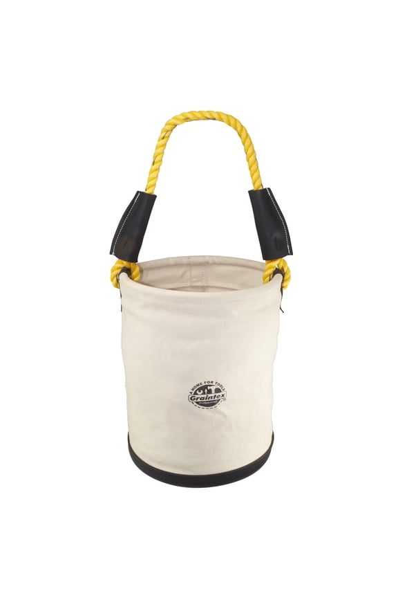 CB2126 Utility Plastic Bottom Canvas Bucket