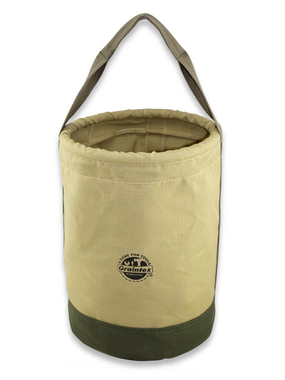 CB2367 Utility Canvas Bucket 12" x 15" Rip-Stop Canvas