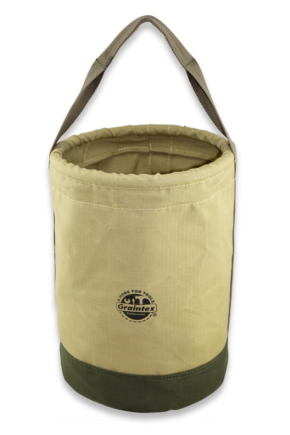 CB2367 Utility Canvas Bucket 12" x 15" Rip-Stop Canvas