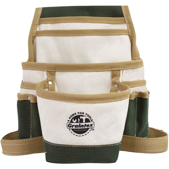 Graintex CS1829 10 Pocket Nail & Tool Pouch