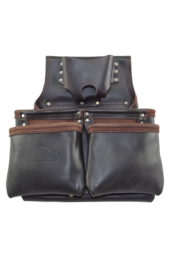 OS2083 : 6 Pocket Framers Nail & Tools Pouch Oil Tanned Leather