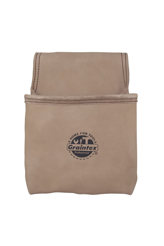 ST2009 : 1 Pocket Nail & Tool Pouch Top Grain Leather