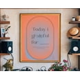 thumbnail image 1 of Grainy Gradient Poster, Retro Home Decor, 70s Aesthetic Decor, Mindful Quote, Retro Gradient Art, Gradient Wall Art, 8x12 UNFRAMED, 1 of 2