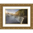 thumbnail image 1 of Grall, Don 18x13 Gold Ornate Wood Framed with Double Matting Museum Art Print Titled - Michigan Autumn sunrise on Tahquamenon Falls, 1 of 4