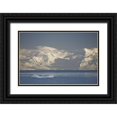 thumbnail image 1 of Grall, Don 32x23 Black Ornate Wood Framed with Double Matting Museum Art Print Titled - Antarctica, Gentoo penguins on an iceberg, 1 of 4