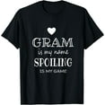 thumbnail image 1 of Gram Is My Name Funny Grandmother Gifts for Gram Grandma T-Shirt Black 2X-Large, 1 of 4