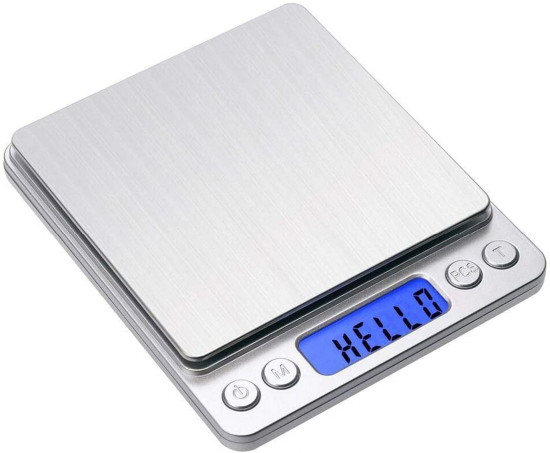 Digital Food Scale Weight Grams and OZ, 3kg/1kg Kitchen Scale for Cooking  Baking