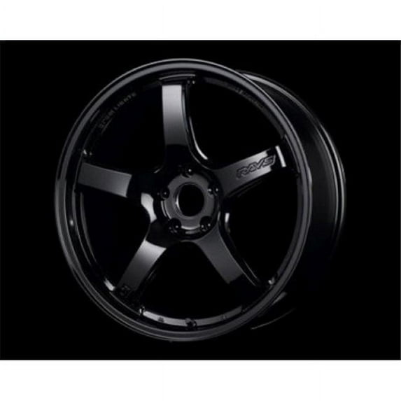 Gram Lights 18 x 10.5 & Plus 22 5x114.3 Gloss Black 57CR Wheel