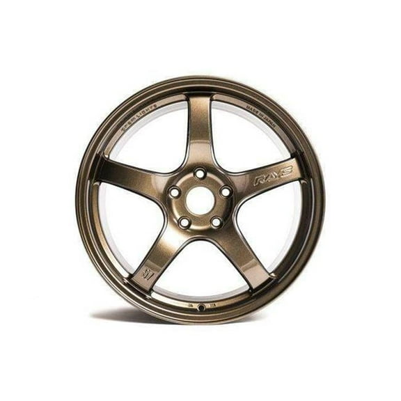 Gram Lights 18 x 9.5 in. 57CR Plus 38 5 x 114.3 mm Almite Gold Wheel